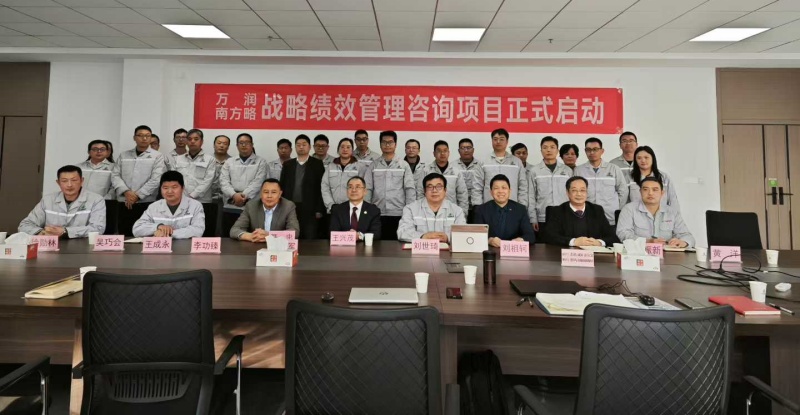 南方略咨询助力万润新能源（688275）战略绩效管理咨询项目正式启动